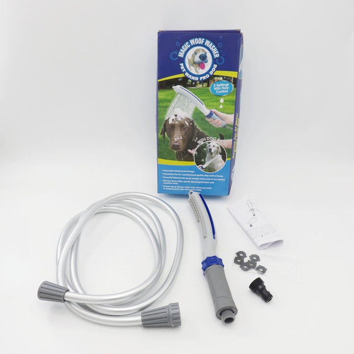 Transform Bath Time with the Pet Bath Brush With Water Hose