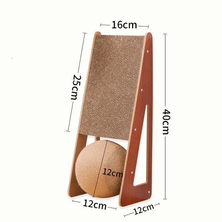 Discover the Joy of Scratching with Our Pet Corrugated Scratching Board Toy